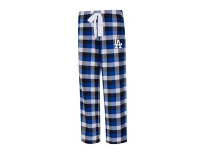 Concepts Sport - Los Angeles Dodgers Women's Breakout Plaid Pajama Pants