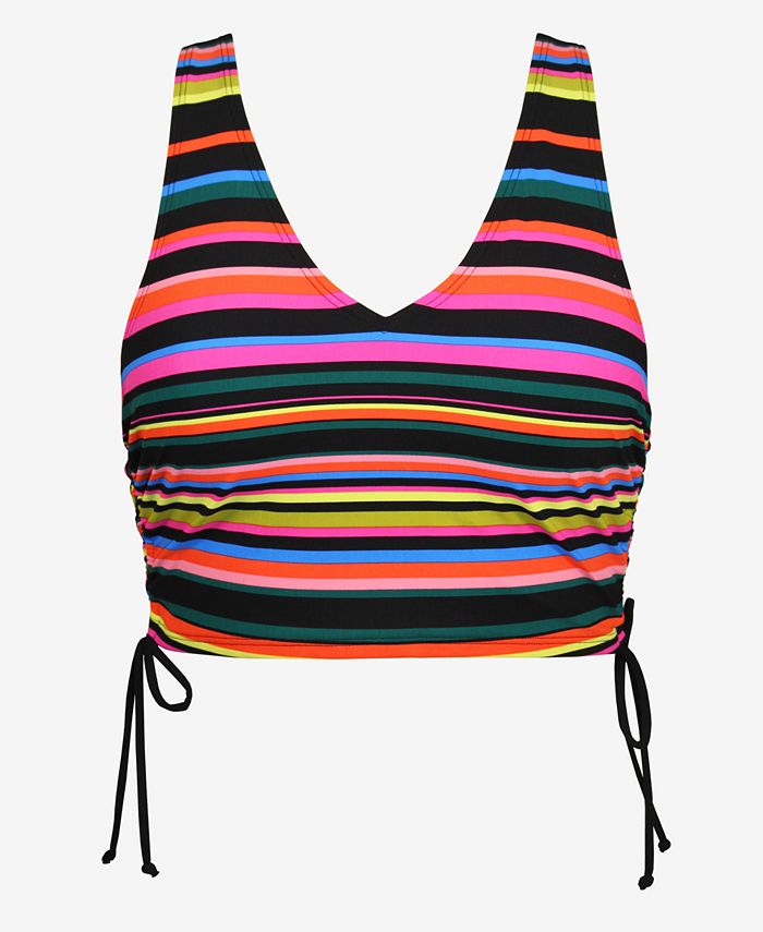 Skinny Dippers Blinky Dubbly Bubbly Cropped Tankini Top & Reviews ...