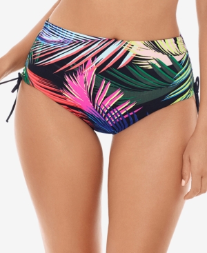 Skinny Dippers Bright Lights Transformer Reversible High-Waist Bikini Bottoms Women's Swimsuit