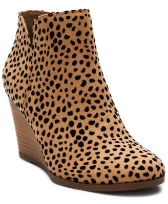 hilrie wedge booties