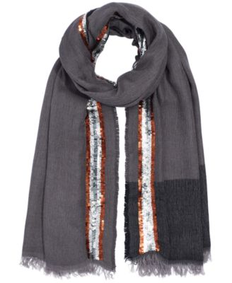 Echo - Sequin Fringe Wrap Scarf