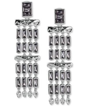 image of Kendra Scott Baguette-Cut Statement Earrings