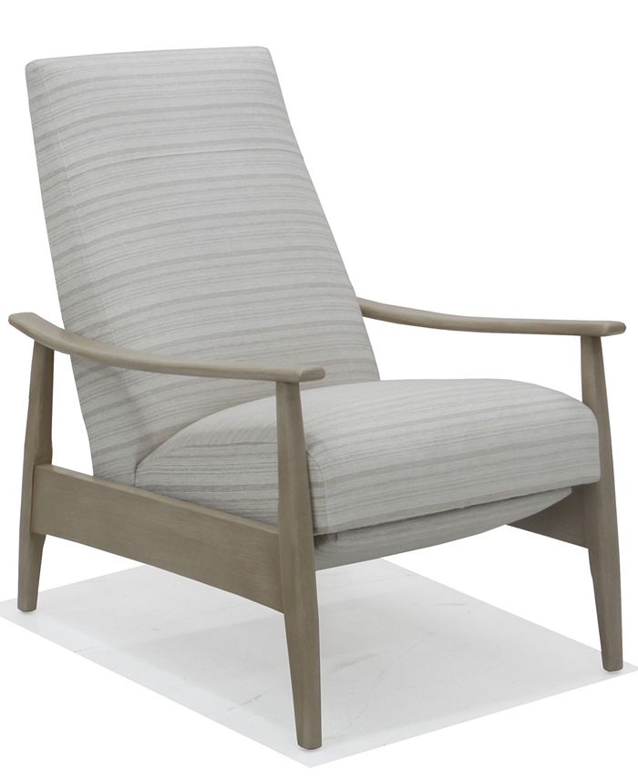 Furniture - Charlett Fabric Pushback Recliner