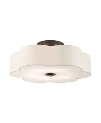 Solstice 6 Lights Semi Flush