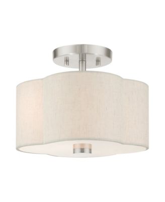 Solstice 2 Lights Semi Flush