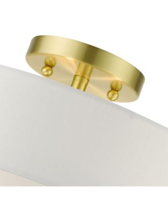 Meridian 3 Lights Semi Flush