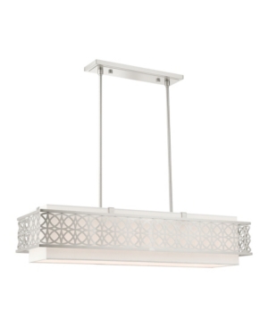 Calinda 6 Lights Linear Chandelier