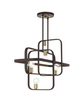 Bergamo 6 Lights Linear Chandelier