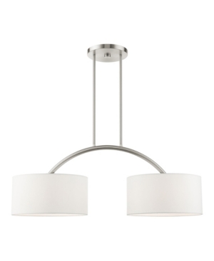 Meridian 2 Lights Linear Chandelier