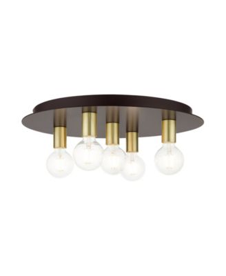 Hillview 5 Lights Flush Mount