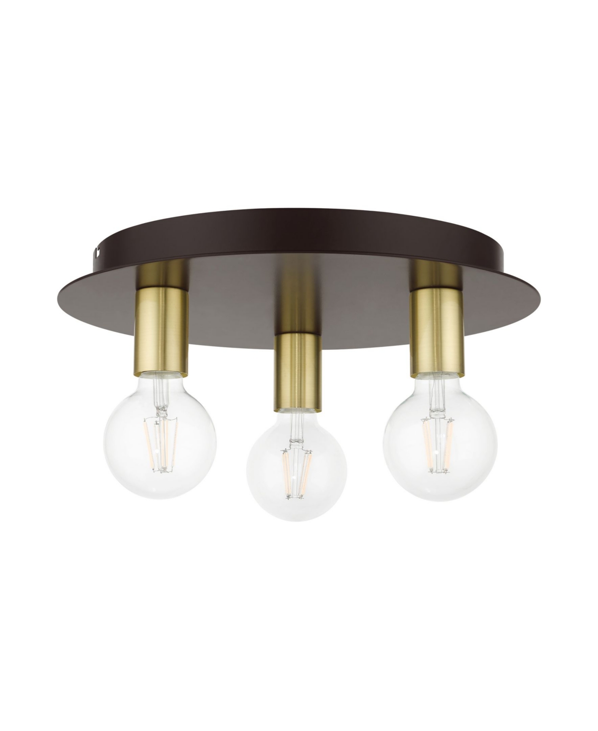 Hillview 3 Lights Flush Mount