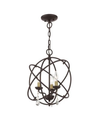 Aria 3 Lights Convertible Chandelier or Semi Flush