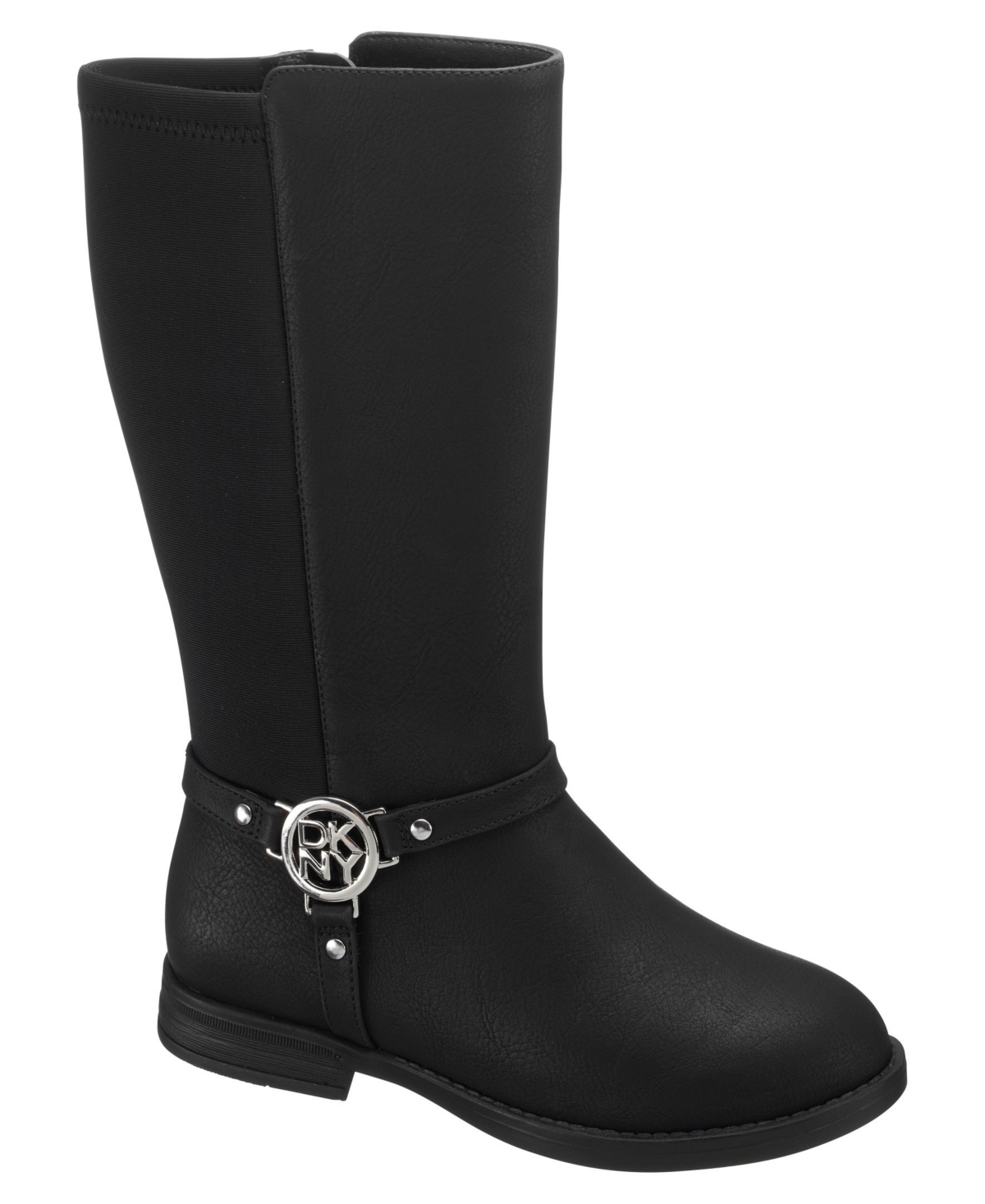 Dkny Little Girls Emma Harness Boots - Black
