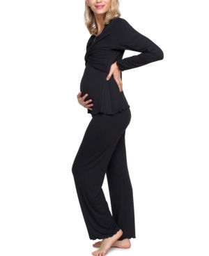 Women's Demi Nursing Pajama Set 2 Piece