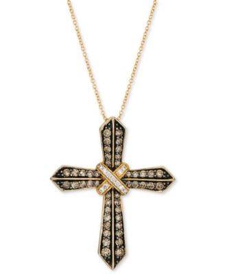 chocolate diamond cross