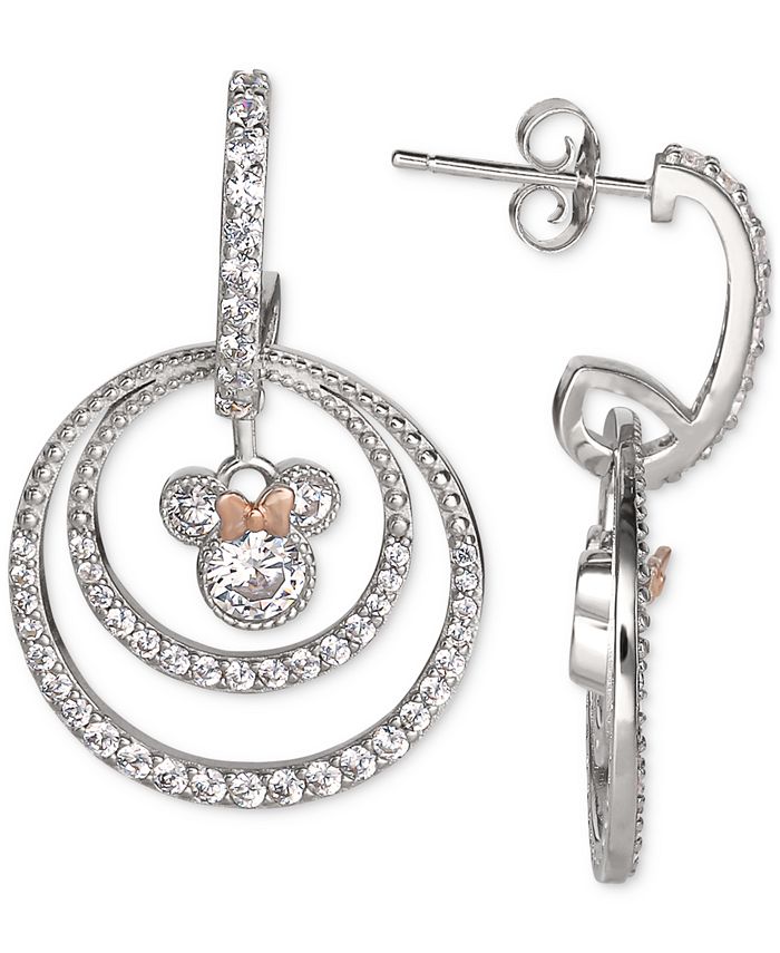 Minnie mouse store earrings macys