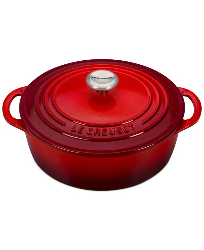 Le Creuset 2 75 Qt Enameled Cast Iron Shallow Round Dutch Le Creuset 2 75 Qt Enameled Cast Iron Shallow Round Dutch