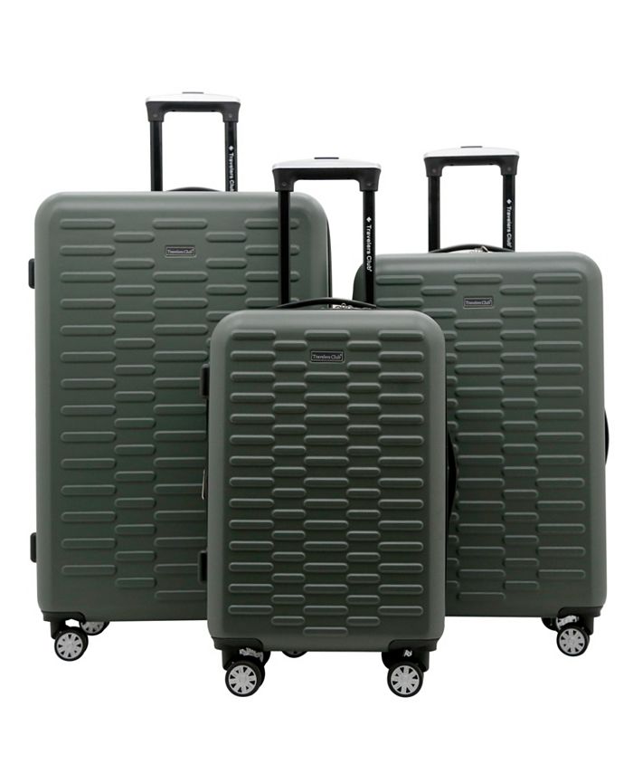 Travelers Club 3-Pc. Shannon Spinner Expandable Luggage Set & Reviews -  Luggage Sets - Luggage - Macy's