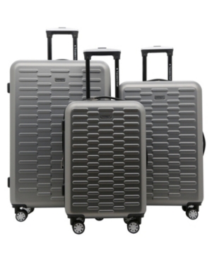 Travelers Club 3-Pc Shannon Spinner Expandable Luggage Set