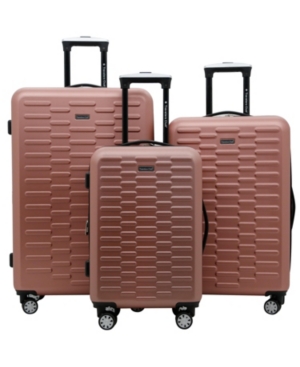 Travelers Club 3-Pc Shannon Spinner Expandable Luggage Set