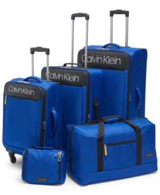 macy's calvin klein luggage