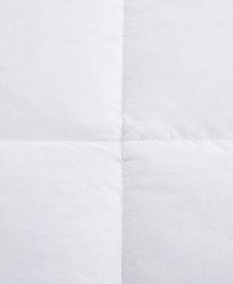 Heavyweight White Goose Feather and Fiber Comforter, King