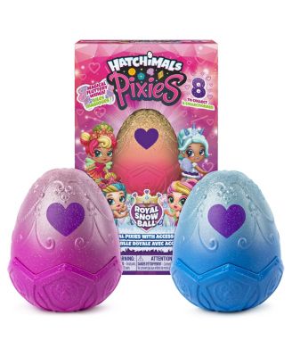 Hatchimals - , Pixies Royals 2-Pack, 2.5-Inch Collectible Dolls and Accessories, for Kids Aged 5 and Up (Styles May Vary)