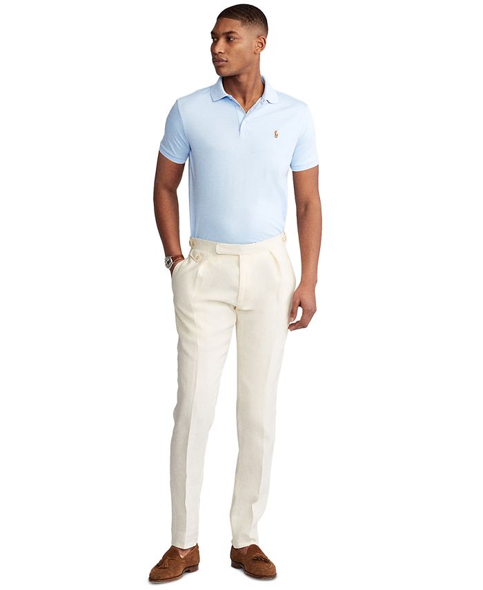 Polo Ralph Lauren Men's Custom Slim Fit Cotton Polo & Reviews - Polos ...