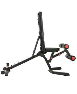 Fully Adjustable Power Zone Utility Heavy Duty Weight Bench with 500 lb Max Weight, Black