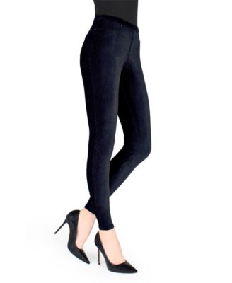Women's Thin Ribbed Stretch Corduroy Leggings