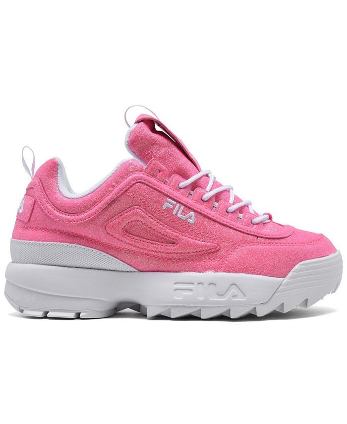 Fila Big Girls Disruptor 2 Glimmer Casual Sneakers from Finish Line ...
