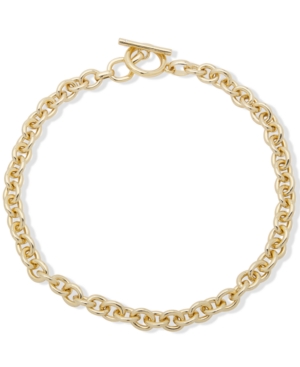 image of Dkny Gold-Tone Chain-Link 17