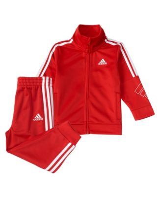 red adidas tracksuit for toddlers