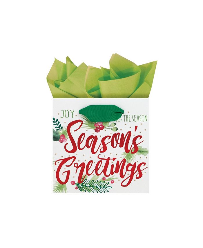 The Gift Wrap Company Timeless Tidings Assorted Holiday Mini Gift Bags