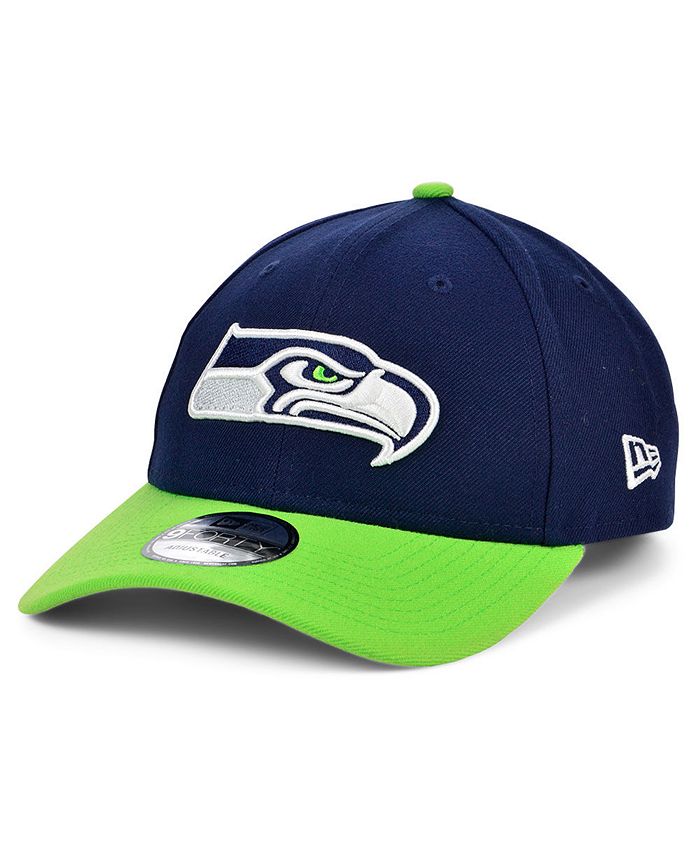 SEAHAWKS DE SEATTLE - CASQUETTE AJUSTABLE THE LEAGUE - BLEU MARIN