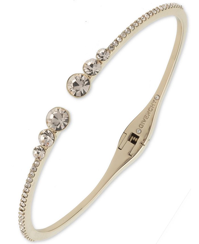 Givenchy - Pav&eacute; Open Cuff Bracelet