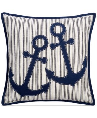 Lacourte 20 x 20 Two Anchors Decorative Pillow Macy s