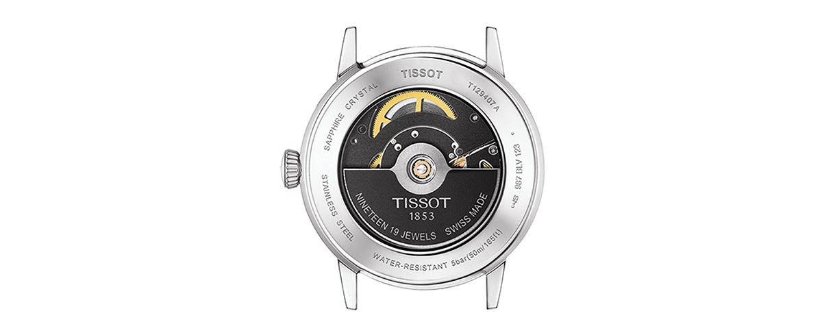 Shop Tissot Men's Swiss Automatic Classic Dream Black Leather Strap Watch 42mm