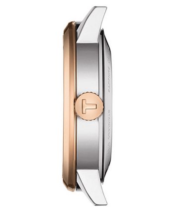 Tissot - Men's Swiss Automatic Classic Dream Two-Tone Stainless Steel Bracelet Watch 42mm