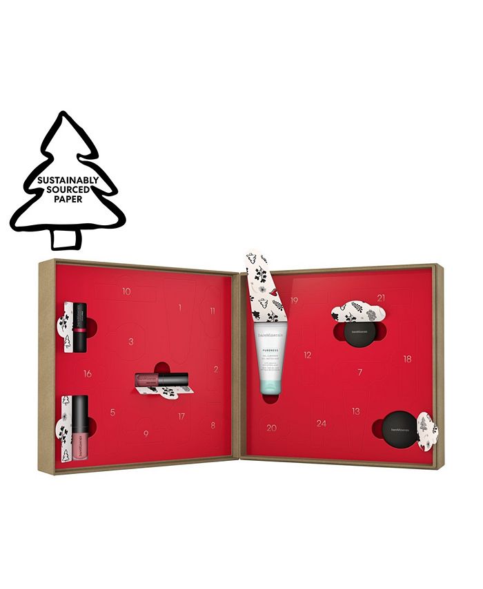 bareMinerals 24Pc. Clean Beauty Advent Calendar Gift Set Macy's