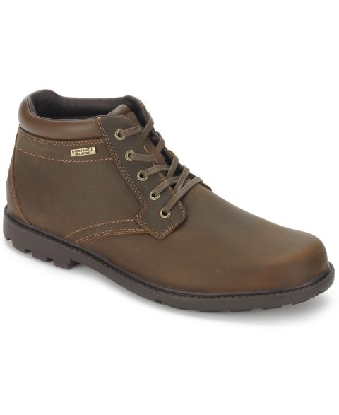 Мужские ботинки Rockport Storm Surge Plain Toe, цвет: Рыжевато-коричневый