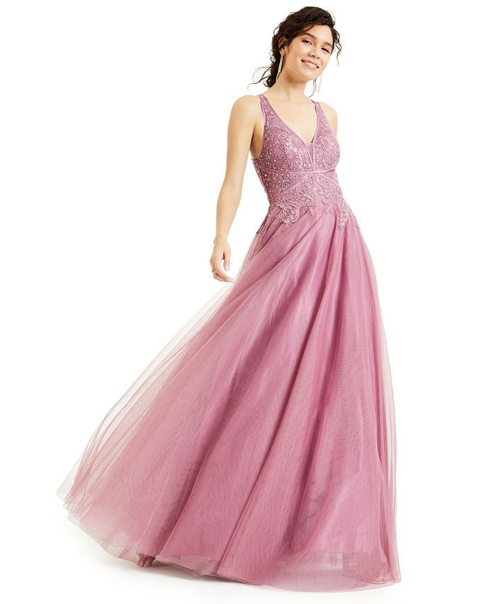 Macy's junior evening dresses on sale
