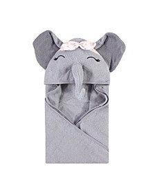 Girls Cotton Animal Face Hooded Towel