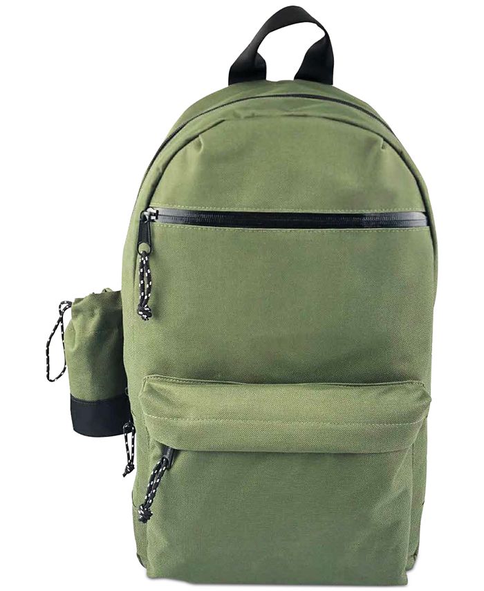Steve Madden Men's Backpack with Detachable Water Bottle Holder - Macy's