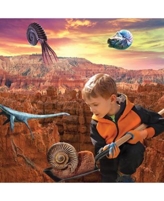 Toy Fossil Excavation Kit, 15 Pieces