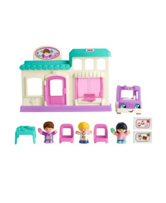 Fisher Price Loving Family Dollhouse Flip Purple Cookies Game Table 