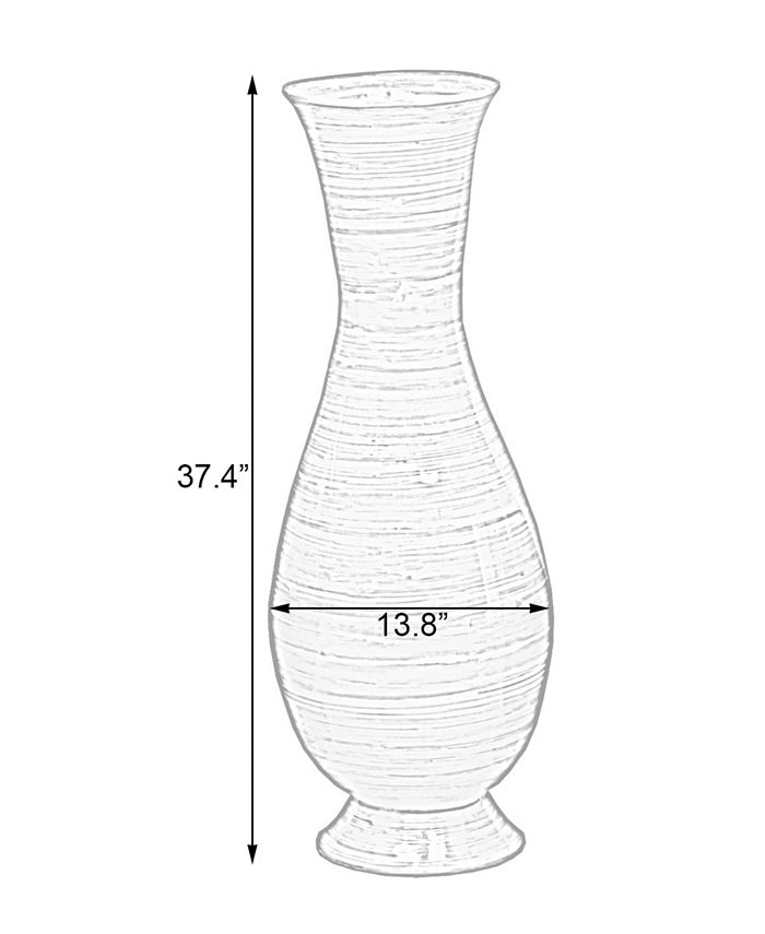 Uniquewise Tall Modern Handmade Floor Vase Macy's