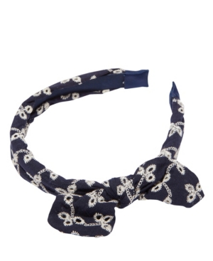 image of Girls Broderie Fashion Headband