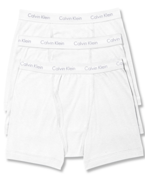 UPC 608279055457 product image for Calvin Klein Men's Cotton Classic Boxer Briefs 3-Pack NU3019 | upcitemdb.com