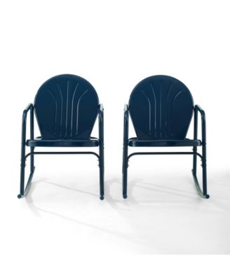 Griffith 2 Piece Outdoor Rocking Chair Set